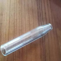 Tubes en verre givré moderne à haute teneur en silice boronée, best-sellers transfrontaliers pour pailles, embouts de fumée SWEET PUFF