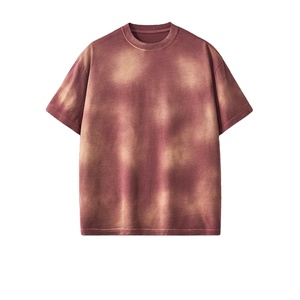 Washed Water <strong>T</strong>-<strong>Shirts</strong> <strong>Customizable</strong> Street Wear Heavyweight Cotton Summer Casual Wholesale Vintage Pattern Plain <strong>t</strong> <strong>Shirt</strong> - Product Image 2