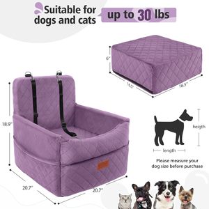 Coussin <span class=keywords><strong>rehausseur</strong></span> de siège auto pour chien et chat, housse de protection imperméable pour l'extérieur et l'intérieur - Product Image 3
