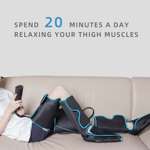 Bottes de massage lymphatique <span class=keywords><strong>pour</strong></span> les jambes, très vendues, avec compression d'air chauffante <span class=keywords><strong>pour</strong></span> la relaxation musculaire et une récupération rapide - Product Image 3