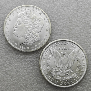 Pièces commémoratives UNC 1889-CC du dollar Morgan des États-Unis, cadeaux, décoration de la maison - Product Image 1