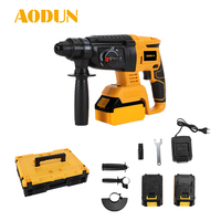 Ensemble d'outils électriques vente en gros professionnel 18V sans balai perceuse marteau batterie 1 jeu 4 en 1 sans fil perceuse outils ensemble combiné