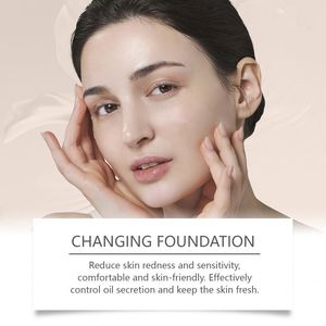 Base de Maquillaje Líquida Mate Ligera Hoygi, Corrector Protector para Piel Grasa o Seca, Ligeramente Hidratante con Efecto Calmante - Product Image 4