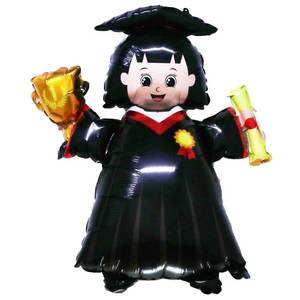 Temporada de graduación Hombres y mujeres <span class=keywords><strong>Dr</strong></span> Balloon Globo creativo Ins Globo de gran oferta para decoración de fiesta de graduados - Product Image 4