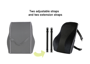 2025 nóng bán thắt lưng hỗ trợ gối cho xe cải thiện thấp hơn giảm đau lưng & ngồi tư thế trở lại hỗ trợ - Product Image 5