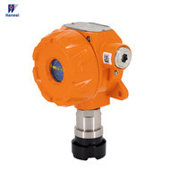 Detektor Gas LPG 24v, pendeteksi Gas tetap 4-20mA Output ATEX disetujui