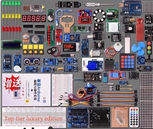 Robot liên kết Starter Kit cho Arduino UNO R3 học sinh học tập phát triển Board mô-đun điện tử ATmega328 Arduino Kit - Product Image 1