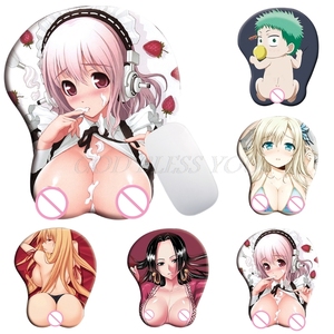 Tấm Lót Chuột Hoạt Hình 3D Dễ Thương Chống Trượt Cô Gái Gợi Cảm Nier 2B Miếng Lót Chuột Mềm 3D Hip Với Miếng Lót Chuột Chơi Game Cổ Tay Để Chơi Game 26*22 - Product Image 6