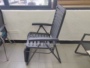 6-way réglable en gros de meubles de maison en plein air <span class=keywords><strong>jardin</strong></span> patio <span class=keywords><strong>chaise</strong></span> longue pliante en plastique <span class=keywords><strong>Relax</strong></span> - Product Image 6