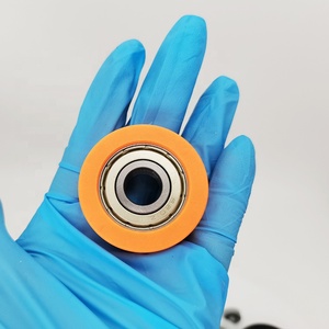 Đồ Nội Thất Cửa Trượt Con Lăn Bánh Xe Trên Hướng Dẫn Nylon Bánh Xe Cửa Trượt Con Lăn Cho Cửa Gỗ 8x32x10 mét - Product Image 6