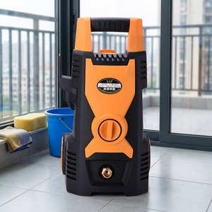 Lavadora de Autos Eléctrica Portátil de Alta Presión Comercial con Cabezal de Bomba de Aluminio de Cuatro Esquinas, Personalizable al por Mayor (OEM) - Product Image 1