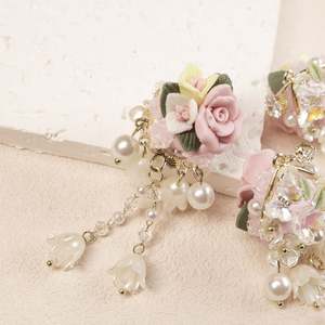 Proveedor de cuentas de pluma al por mayor, cuentas Diy de lujo Vintage para cadena de teléfono, joyería <span class=keywords><strong>Pern</strong></span> - Product Image 1