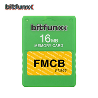 Carte mémoire 8 Mo/16 Mo/32 Mo/64 Mo pour console de jeu de stockage de données PS2 FMCB V1.966