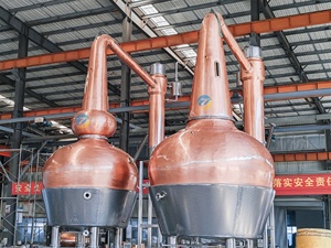 ZJ 1000L + 700л, красная медь, двойная кастрюля, односолодовый виски, оборудование для дистилляции пива, автоматический дистиллятор - Product Image 5