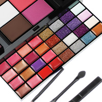 Trousse de Maquillage Professionnelle 74 Couleurs, Kit Cosmétiques avec Fards à Paupières, Brillant à Lèvres et Blush