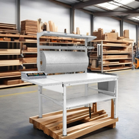 Station d'emballage industrielle Bodur à haute productivité, grande taille W1800mm, en acier laminé à froid, pour les centres logistiques d'exécution des commandes e-commerce