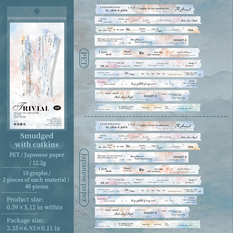 B Dyeing and Flossing