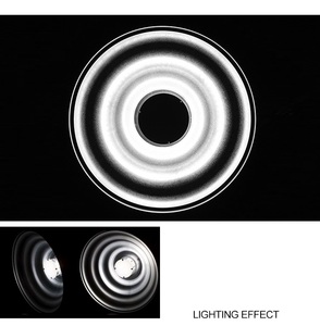 Plato Reflector de ondas de belleza, plato de belleza de 71 CM, Bowens, montaje de plata interior con rejilla de panal de abeja para estudio, plato de belleza ondulado - Product Image 2