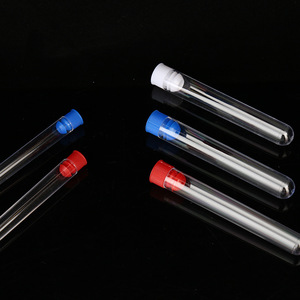 Kehua Transparent <b>Plastic</b> Test <b>Tube</b> Ordinary Size For Laboratory Use - Product Image 2