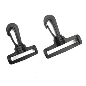 Clip di innesco con gancio a scatto in plastica professionale per cordino con fibbia zaino fai da te accessori taglie 20mm 25mm Made POM - Product Image 2