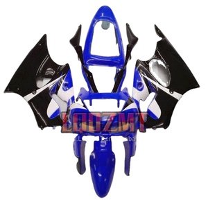 Bodys para <span class=keywords><strong>KAWASAKI</strong></span> <span class=keywords><strong>NINJA</strong></span> ZX 6R 636 6 R 600CC <span class=keywords><strong>600</strong></span> CC ZX6R 98 99 36No.111 Negro azul ZX-6R ZX636 ZX600 ZX-636 1998 <span class=keywords><strong>1999</strong></span> Carenados - Product Image 1