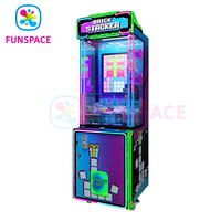 Funspace Vente en gros Mini machine de jeu cadeau personnalisée Machine de jeu d'arcade à pièces Empileur de briques Ticker Redemption