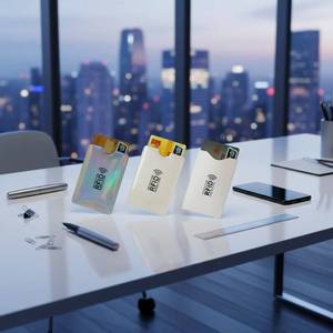 Fundas Protectoras con Bloqueo RFID para Pasaportes, Protector de Señal de Tarjetas de Crédito con Lámina de Aluminio, Protectores de Viaje Antirrobo para Identificaciones y Documentos - Product Image 6