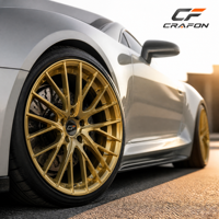 Jantes forgées sur mesure CF 20 21 22 pouces 5*130 PCD 71.6 CB compatibles avec Porsche Taycan Cross Turismo Marque privée ODM