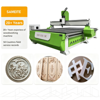 1325 Routeur CNC en bois économique CNC Machine de routeur en bois 60x90 avec fente en T en aluminium et Table en Pvc
