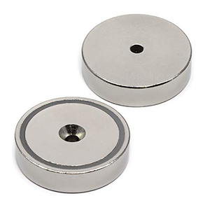 N35N52高品質の強力なネオジム磁石永久皿穴ポット磁石ネオジムフックマグネット - Product Image 2