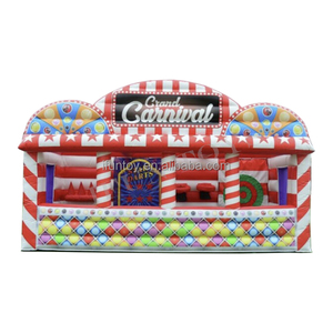 Stand de jeux gonflable d'aventure en PVC pour extérieur, 4-en-1, personnalisable, pour enfants/adultes et usage en maternelle - Product Image 2