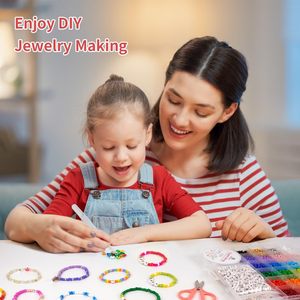 Perles de verre colorées de 3 mm et 4 mm, accessoires pour la fabrication de bijoux, ensembles de perles de verre pour la création de cadeaux DIY et d'objets artisanaux - Product Image 5