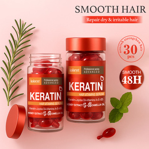 Prix d'usine Huile capillaire de traitement aux vitamines pures Capsule de croissance des cheveux Sérum capillaire <span class=keywords><strong>Kératine</strong></span> naturelle Capsules de vitamines pour cheveux pour hommes et femmes - Product Image 6