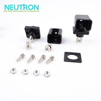 Terminal de crimpado de cobre NEUTRON OEM/ODM para sistemas de energía eléctrica y automotrices con pernos M8, M10, M12 y revestimiento rojo y negro