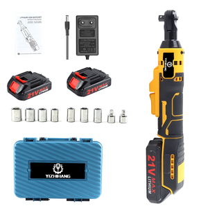 Llaves de Impacto Inalámbricas de Litio de 300N.m de Torque, Llave de Impacto Portátil sin Escobillas, Llave de Impacto de Ángulo Recto de 3/8'' - Product Image 1