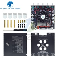 XY-AS21HPA Bluetooth yüksek güç dijital amplifikatör kurulu 2.1 kanal Subwoofer 300W * 2 + 600W çift TPA3255 ampliampli