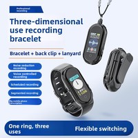 Grabadora de Voz Portátil Multifunción S36 con Reducción de Ruido Invisible para Abogados, Material ABS, USB