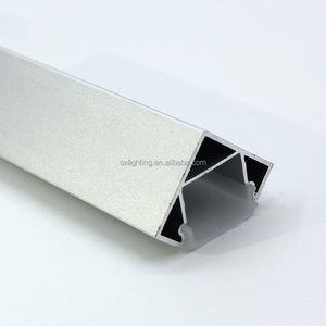 Perfil de esquina Luz LED Extrusión de aluminio 45 90 grados Forma de V <span class=keywords><strong>Perfiles</strong></span> de esquina de aluminio 3M <span class=keywords><strong>Perfiles</strong></span> montados en superficie Led - Product Image 3