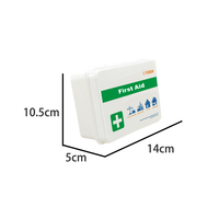 Trousse de premiers soins de haute qualité personnalisée pour 5 personnes répond à la trousse de survie OSHA et ANSI Kit médical étanche pour infirmières d'urgence à domicile