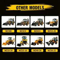 Pengiriman Gratis Euro5 CE EPA Traktor Kompak Backhoe Tugas Berat Segala Medan untuk Pertambangan Pekerjaan Rekayasa Kota