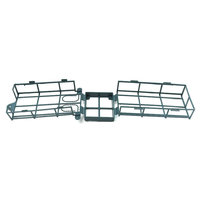 Cage en plastique vert en mousse florale adaptée pour accrocher