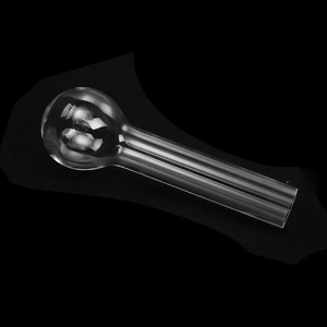 Heat Resistant Transparent <strong>Customized</strong> Size Quartz Glass Tube With Ball Bottom