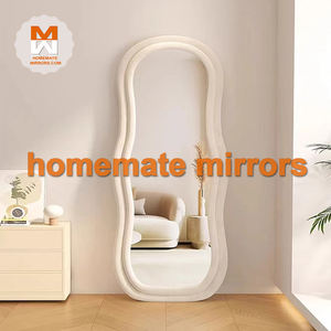 Las mejores ofertas en espejos de pie ondulados de terciopelo de vestir largos y grandes baratos - Product Image 3