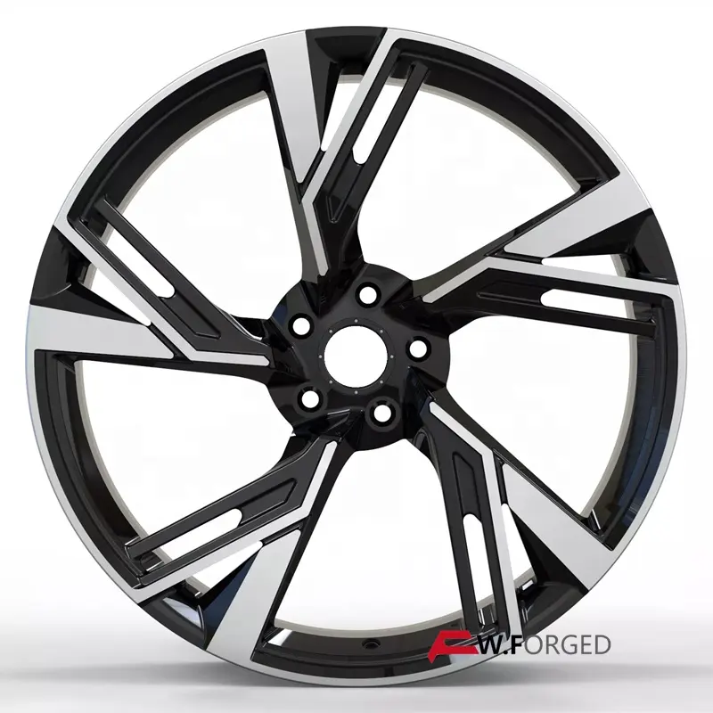 Popolare 18 19 20 21 22 pollici cerchi in lega forgiati 5x112 per Audi rs6 rs7 a6 a8 s6 ruote per autovetture cerchi cerchi