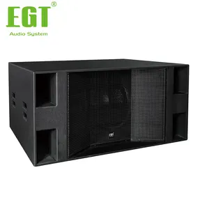 Dualer 21-Zoll-Subwoofer 2400 W Spitzenleistung 8000 W hohe Leistungsrate Werkspreis