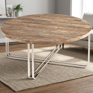 Hot Selling Adjustable Modern Antique-Style Wooden <b>Coffee</b> <b>Table</b> Industrial <b>Vintage</b> Iron Home Villa Apartment Living Room - Product Image 2