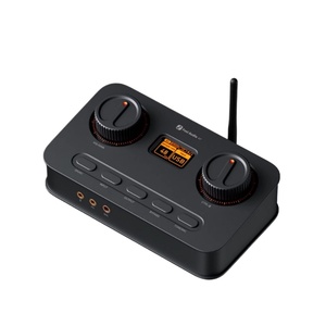 Fosi Audio K7 HiFi DAC & amplificatore per cuffie, Chip DAC AKM4493ESQ, PCM 384kHz/32Bit & DSD256, ingresso Mic USB Audio DAC per Gaming - Product Image 1