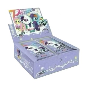 48 Boîtes KAYOU T2w6 <span class=keywords><strong>My</strong></span> <span class=keywords><strong>Little</strong></span> Ponys Cartes Quying Huiyue Jouet Fille Enfant Cadeaux de Noël Salon Cartes Anime Jeux de Société - Product Image 1