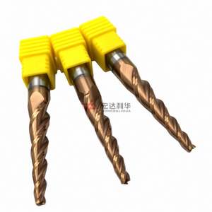 Fraise à queue sphérique en carbure de tungstène massif à 2-4 cannelures pour usinage, fabrication chinoise - Product Image 1