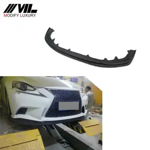 ลิปสปอยเลอร์สำหรับ Lexus IS250 IS300 F Sport PU ด้านหน้ากันชนลิป IS250 IS300 F Sport Body Kits